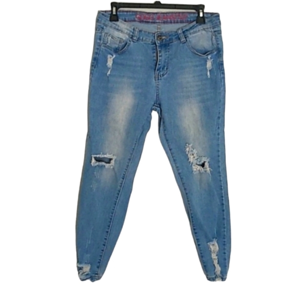 GO GO Jeans Women Mid Rise Ankle. Denim. Size 11.